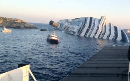 naufragio nave Costa Concordia 14 gennaio 2012