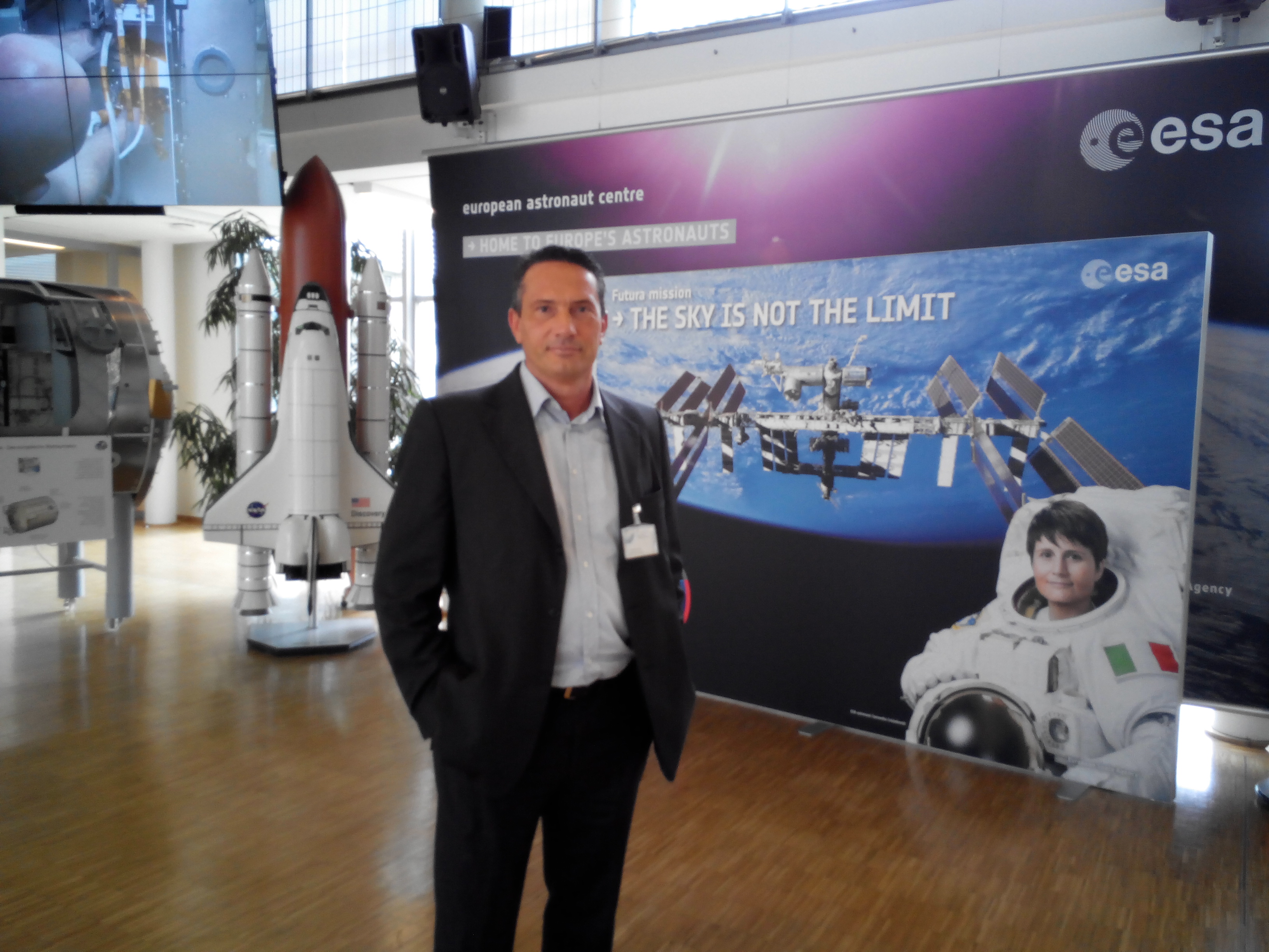 dr. Daniele Trevisani at ESA Astronauts Training Center