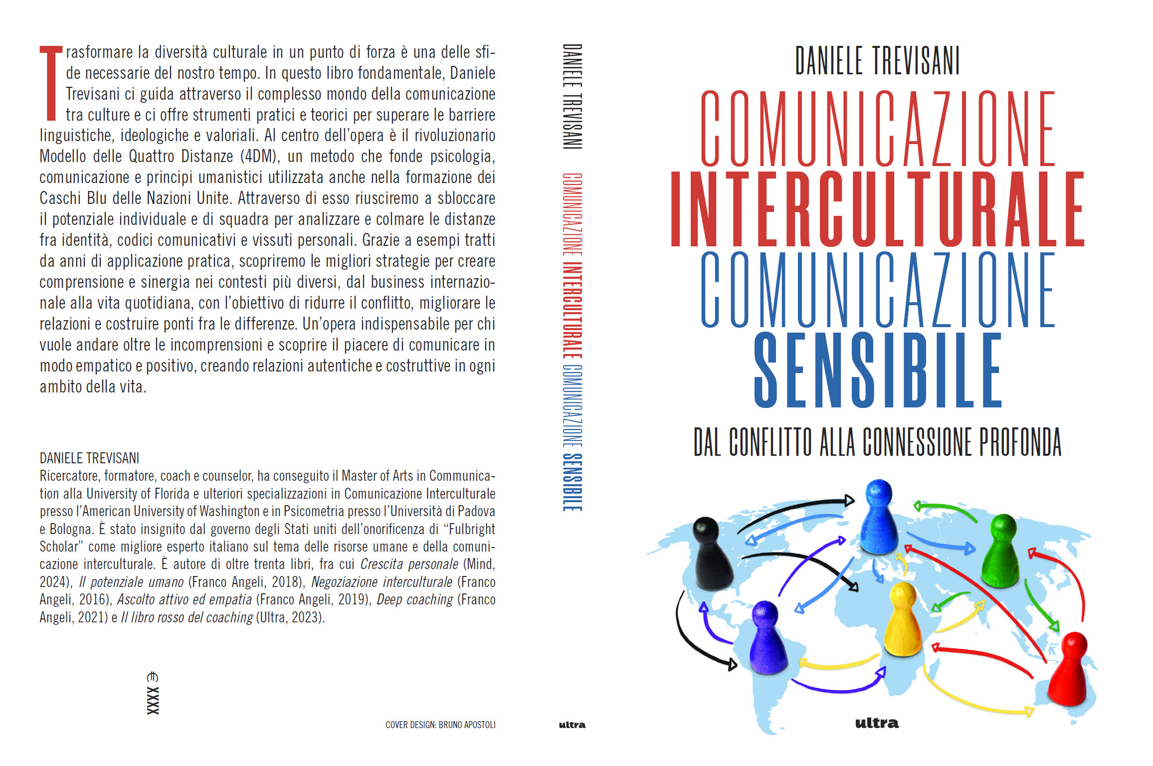 Copertina e quarta libro comunicazione. Interculturale